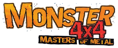 Monster 4x4 Masters of Metal logo for Gamecube